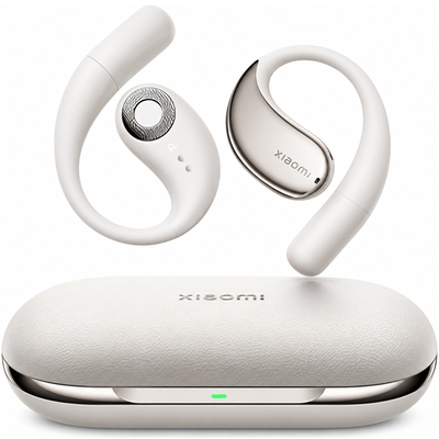 Wireless Bluetooth Xiaomi OpenWear Stereo Open Ear με Διπλά Μικρόφωνα και Θήκη Φόρτισης Sandstone Beige