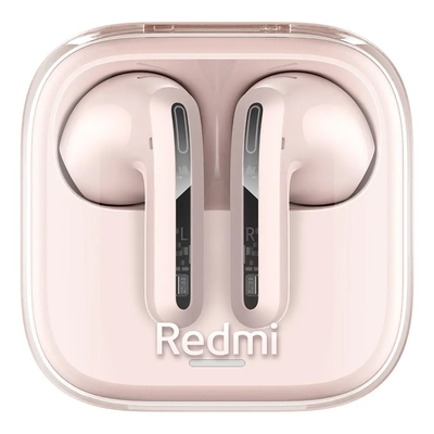 Wireless Bluetooth Xiaomi Redmi Buds 6 Active BHR8395GL Bluetooth v5.4 IPX4 με Noise Cancellation Ροζ