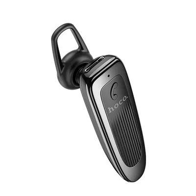 Wireless Hands Free Hoco E60 Brightness Business V.5.0 Μαύρο με Πλήκτρο Ελέγχου και 10 Ώρες Ομιλίας