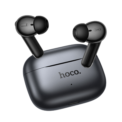 Wireless Hands Free Hoco EQ27 Fun ANC+ENC v5.4 320mAh 7 Ώρες Λειτουργίας και AI Μετάφραση σε 134 Γλώσσες Μαύρα