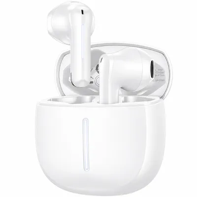 Wireless Hands Free Hoco EQ33 Gem TWS v5.4 300mAh 7 Ώρες Λειτουργίας Λευκά