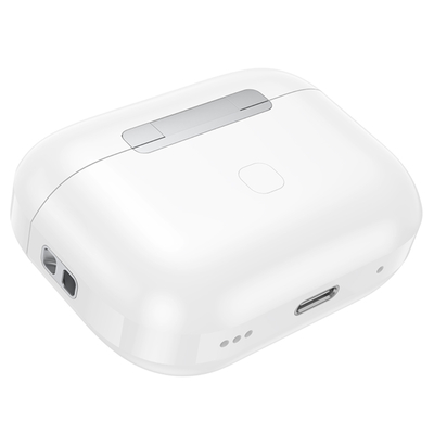 Wireless Hands Free Hoco EW88 Rampino ANC v5.4 280mAh 4 Ώρες Ομιλίας Σύστημα Εύρεσης Ακουστικού και Οθόνη Αφής Λευκά