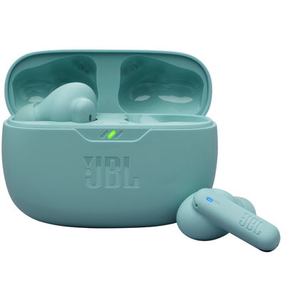 Wireless Hands Free JBL Wave Beam 2 Buds με Pure Bass ANC έως 40 Ώρες Λειτουργίας IP54 και Θήκη Φόρτισης Μπλε