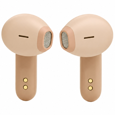 Wireless Hands Free JBL Wave Flex  Earbud με Voice Aware έως 32 Ώρες Λειτουργίας BT v5.2 IP54 Beige