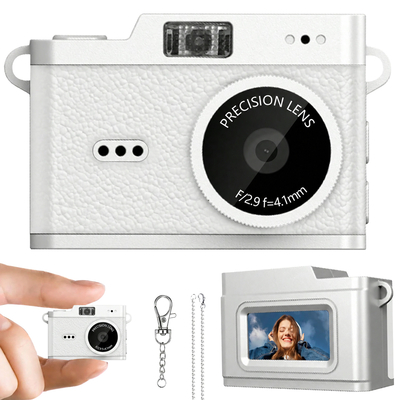 WOWKIDS μίνι ψηφιακή κάμερα X5 με 0.96" οθόνη, 2MP/1080p, λευκή