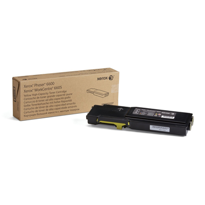 XEROX PHASER 6600 YELLOW HC TONER (6k) (106R02231) (XER106R02231)