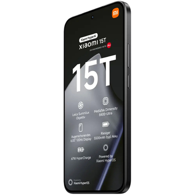 Xiaomi 15T 5G Dual Sim 6.83" 12GB/512GB NFC IP68 Black