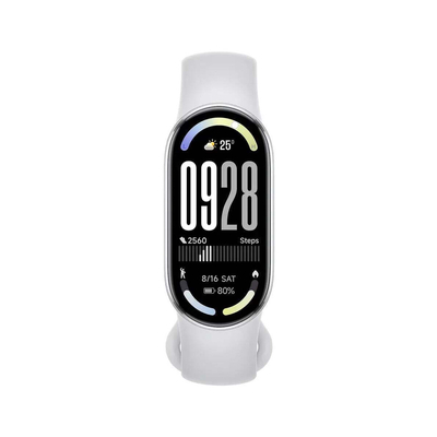 Xiaomi Smart Band 10 BHR07PSGL 1.72" AMOLED Αδιαβροχοποίηση έως 5ATM Glacier Silver