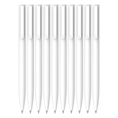 Xiaomi Στυλό Ballpoint με Μπλε Μελάνι Λευκό Σώμα 10τμχ (BHR8857GL) (XIABHR8857GL)