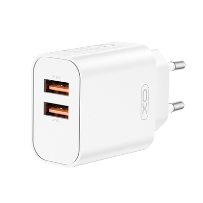 XO XO CE34 (EU) DUAL USB-A 2.4A CHARGER