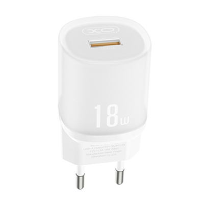 XO XO L157 (EU) QC3.0 18W CHARGER WHITE