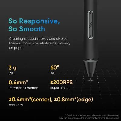 XP-PEN ταμπλέτα σχεδίασης με οθόνη & γραφίδα Artist 13.3 Pro V2, 10.95", μαύρο