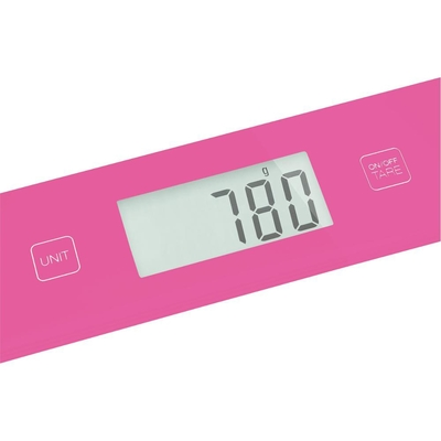 Ζυγαριά Κουζίνας 5kg UltraSlim Glass Sencor SKS 5038RS Ροζ